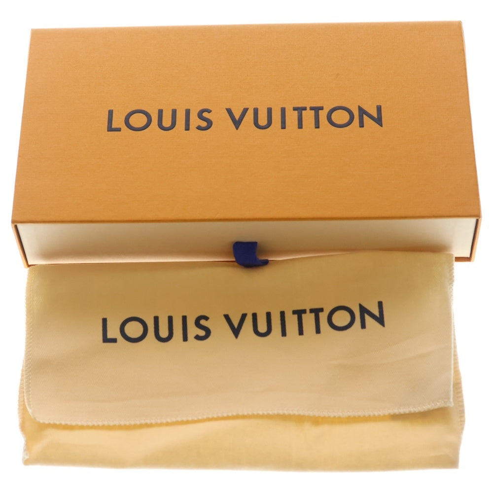 LOUIS VUITTON(ルイヴィトン) LV×TM ジッピー・ウォレット ロングウォレット 長財布 ブラウン PVC M14162 ゴールド金具 レディース