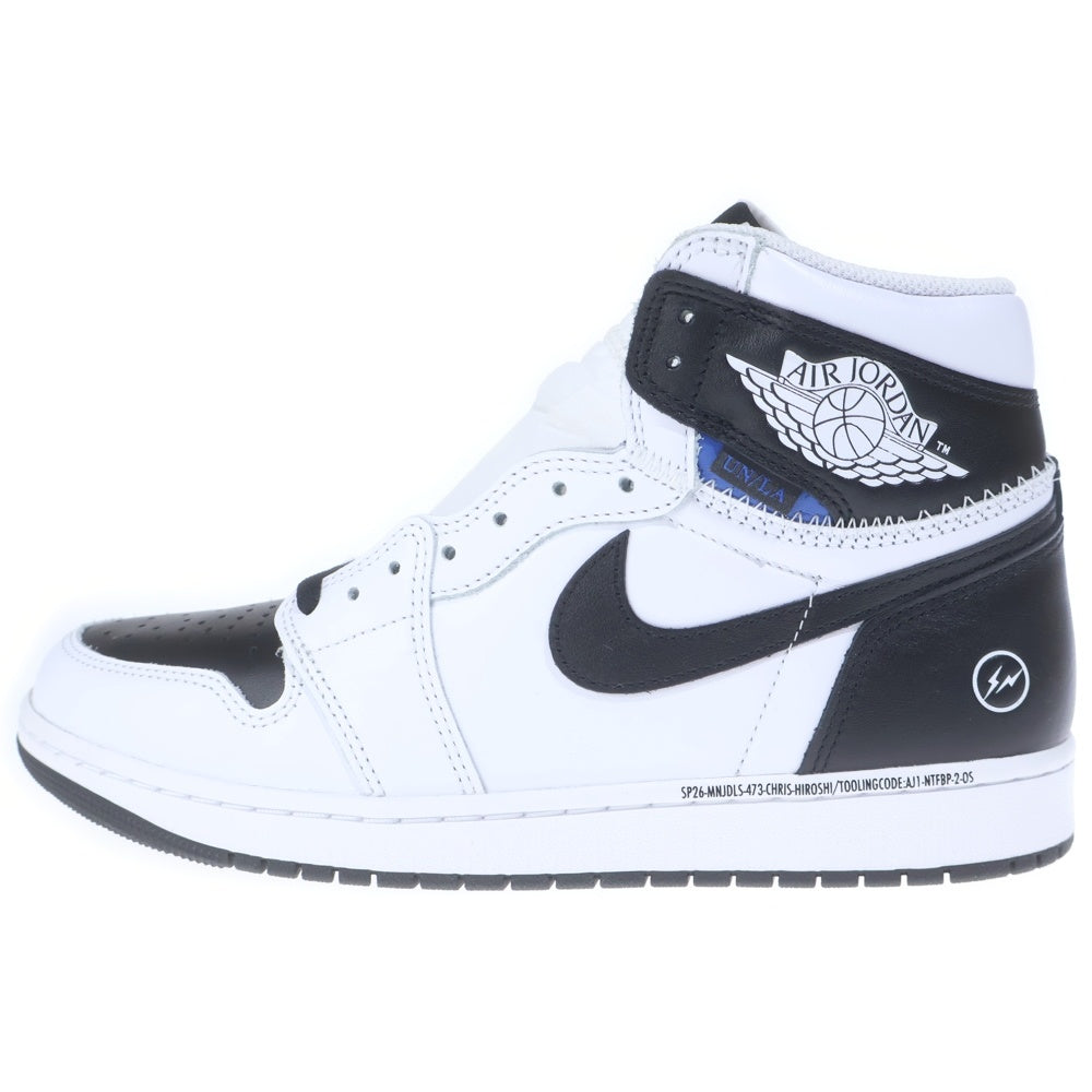 NIKE(ナイキ) ×fragment design ×UNION AIR JORDAN 1 RETRO HIGH OG フラグメント ユニオン エアジョーダン1 レトロ ハイカットスニーカー US10/28cm II7282-100