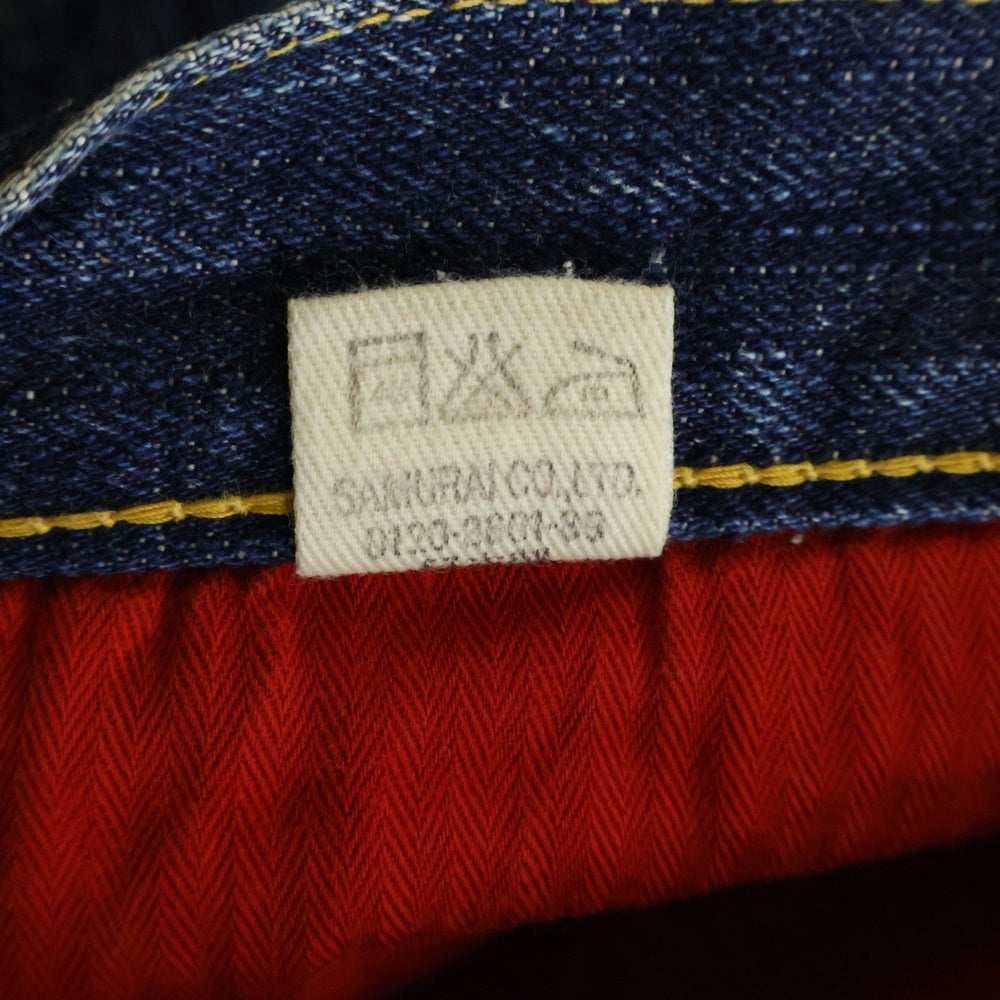 NO BRAND(ノーブランド) SAMURAI GENUNE JEANS デニムパンツ インディゴ