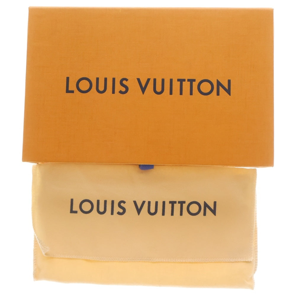 LOUIS VUITTON(ルイヴィトン) モノグラムアンプラント ジッピーウォレット ロングウォレット 長財布 カードケース ブラック×ベージュ レザー M80481 ゴールド金具 レディース