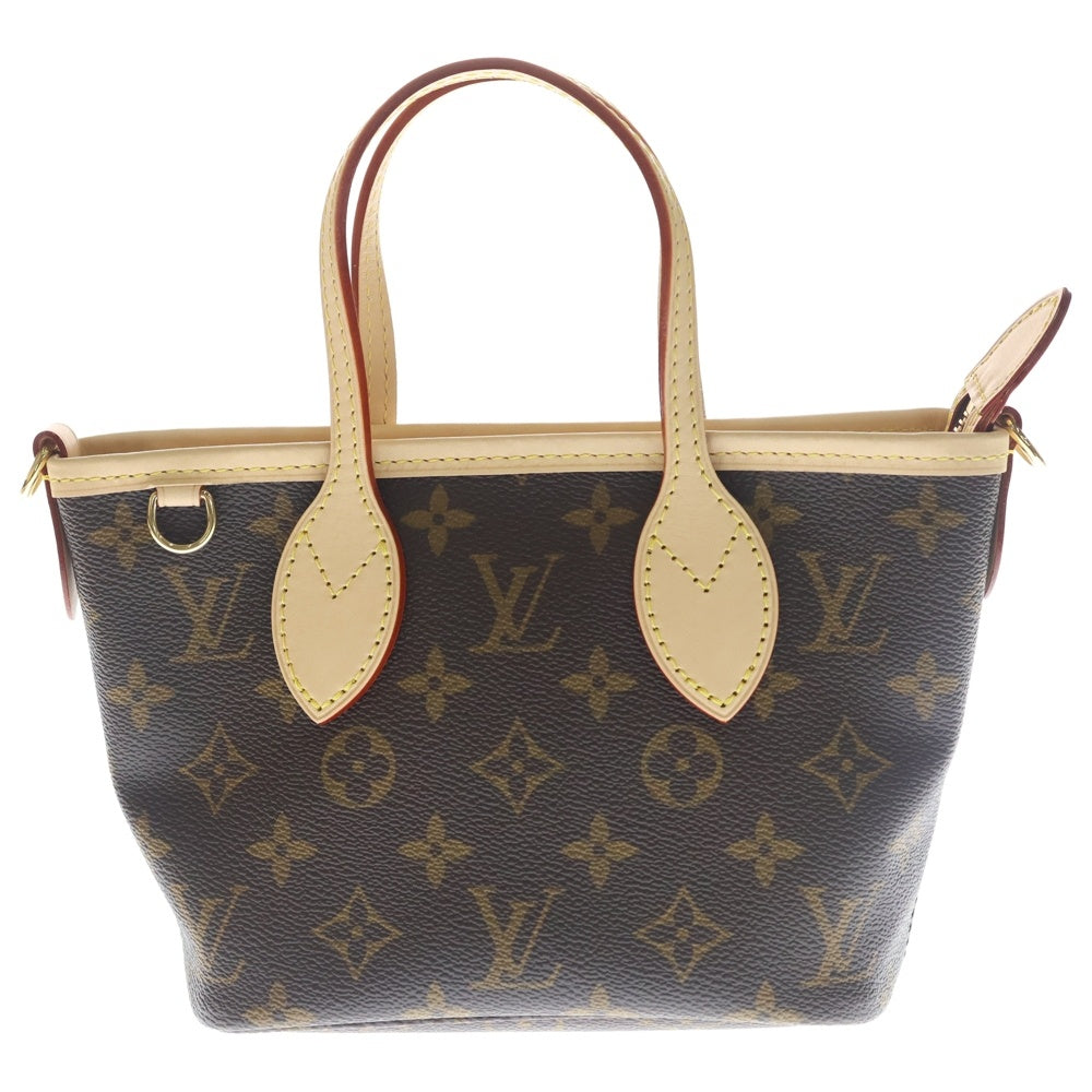 LOUIS VUITTON(ルイヴィトン) ネヴァーフルBB モノグラム PVC レザー 2WAY ハンド ショルダーバッグ ゴールド金具 ブラウン M46705 レディース