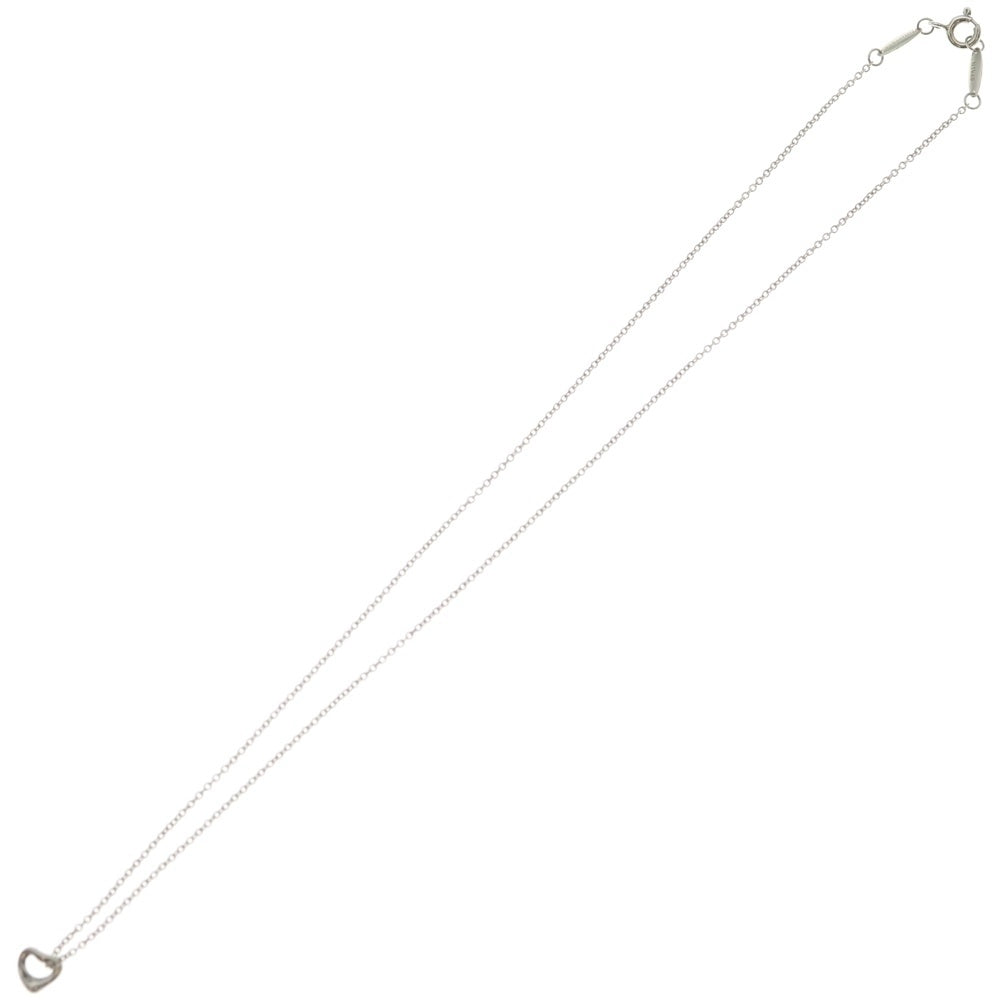 TIFFANY & Co.(ティファニー) ミニ オープンハート ネックレス シルバー レディース