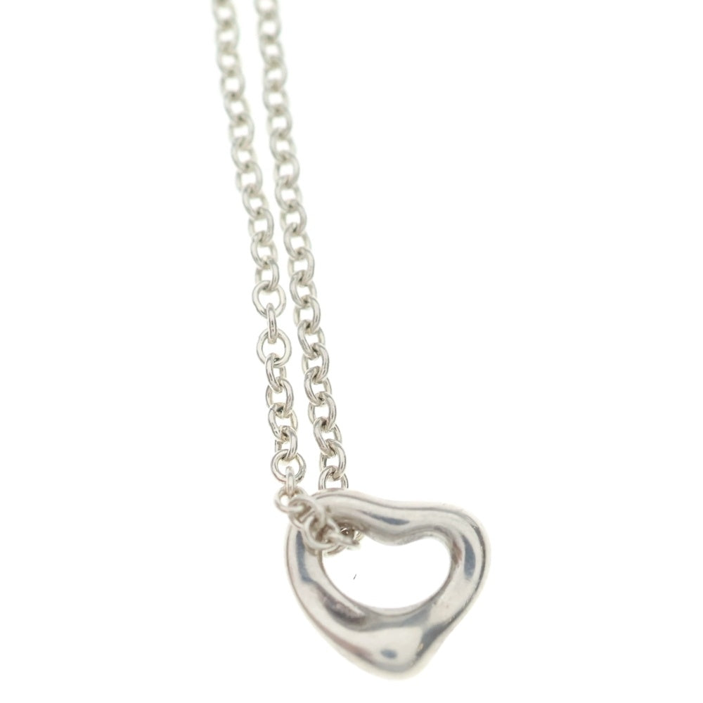 TIFFANY & Co.(ティファニー) ミニ オープンハート ネックレス シルバー レディース