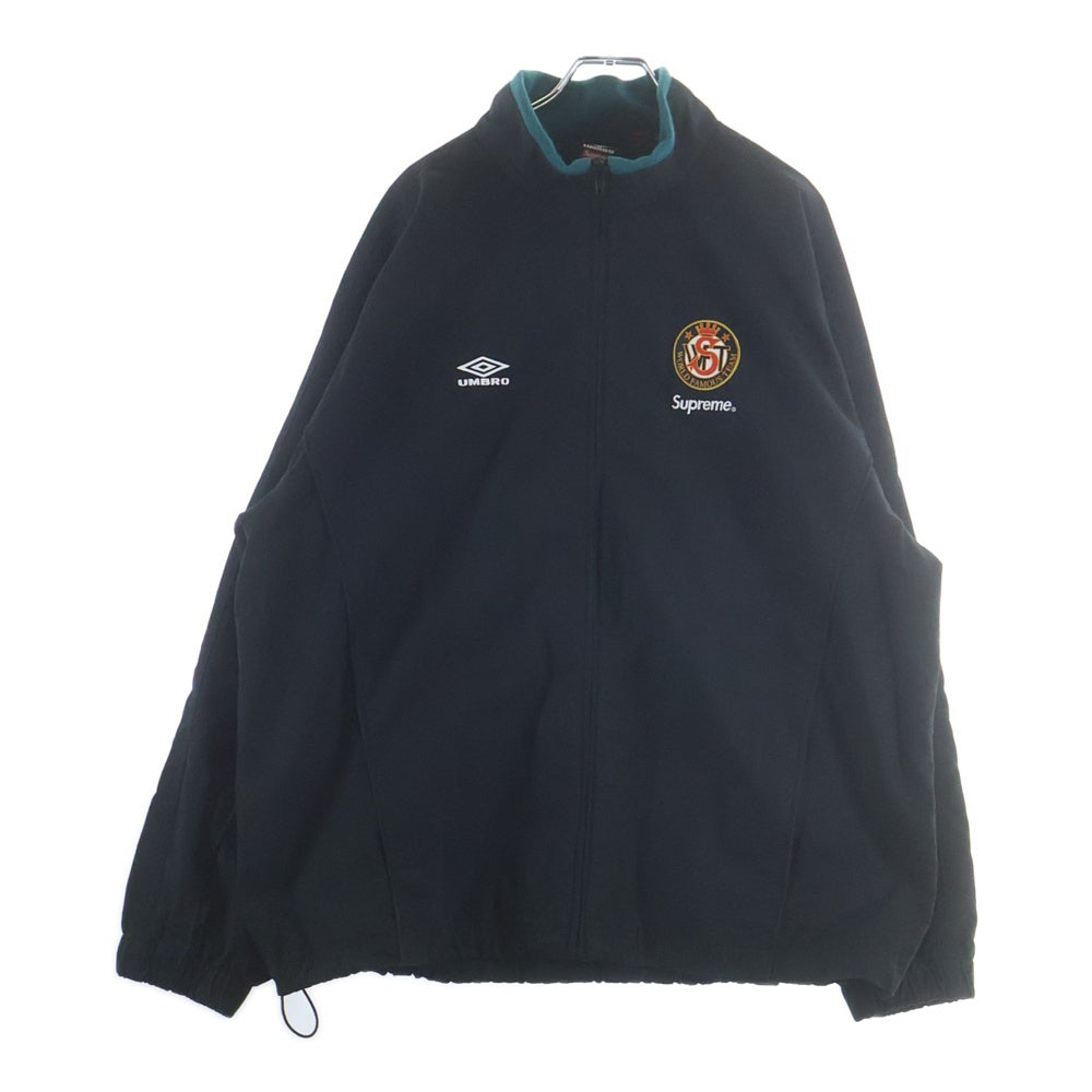 SUPREME(シュプリーム) 23AW ×UMBRO Cotton Ripstop Track Jacket アンブロ コットンリップストップトラックジャケット ブラック