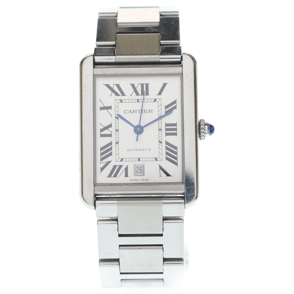 Cartier(カルティエ) W5200028 タンクソロXL 腕時計 シルバー シルバー文字盤 SS/AT