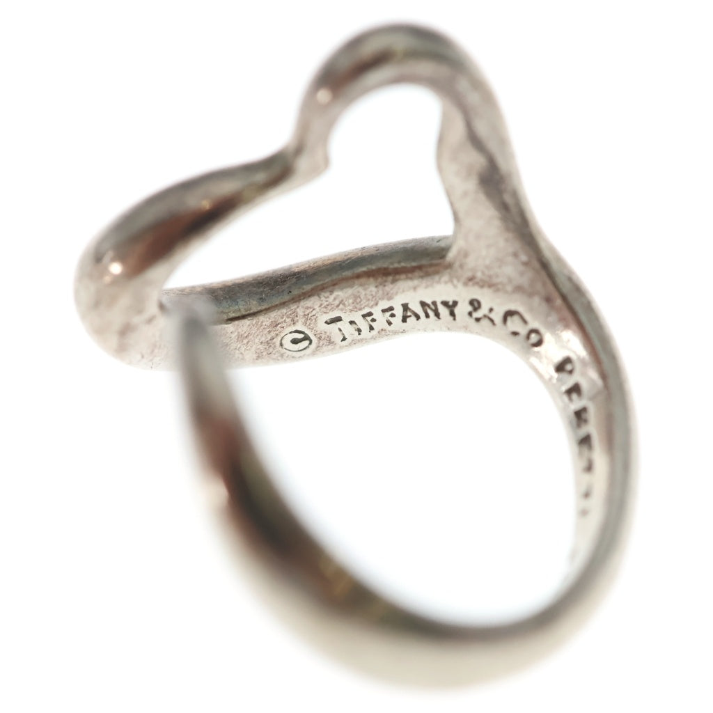 TIFFANY & Co.(ティファニー) オープンハート リング Ag925 SV シルバー 指輪 レディース