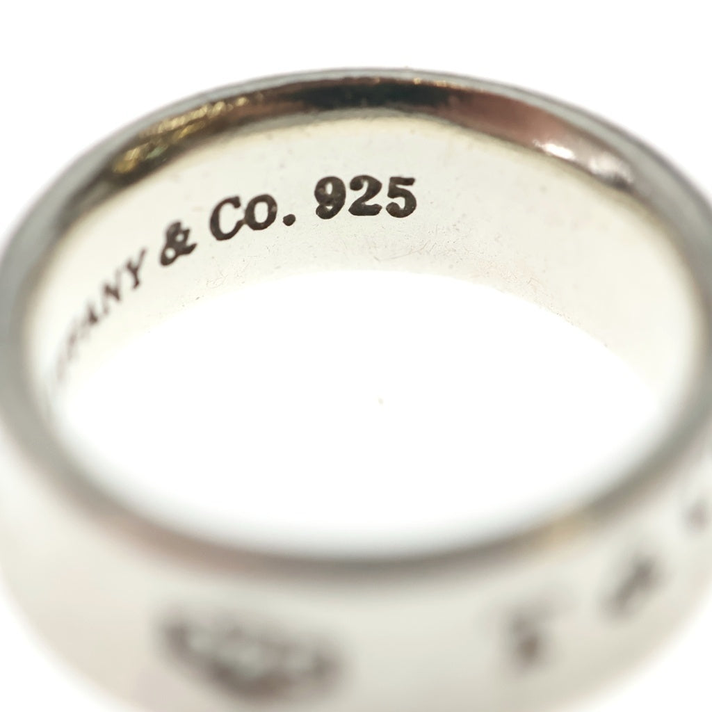 TIFFANY & Co.(ティファニー) 1837 ナローリング Ag925 SV シルバー 指輪 レディース