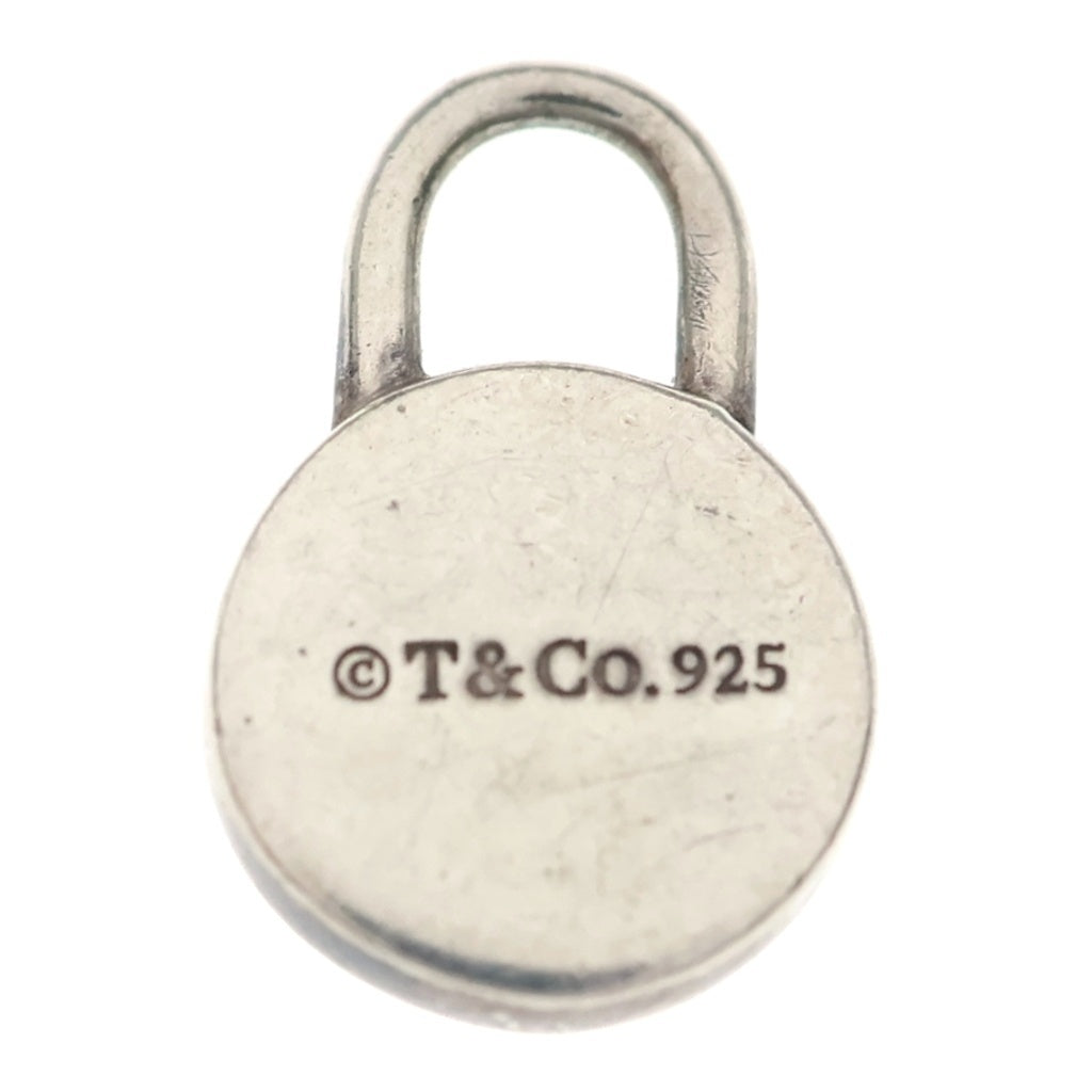 TIFFANY & Co.(ティファニー) 1837 ラウンドロック カデナ 1PD ダイヤモンド ネックレストップ Ag925 SV シルバー