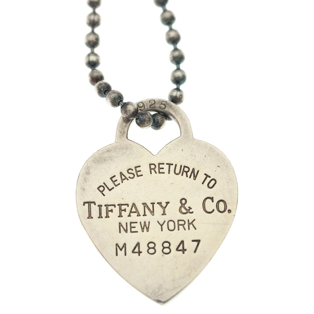 TIFFANY & Co.(ティファニー) リターントゥ ティファニー ハートタグ ネックレス Ag925 SV シルバー ペンダント