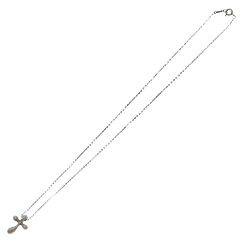 TIFFANY & Co.(ティファニー) エルサ・ペレッティ スモール クロス ペンダント Ag925 SV シルバー レディース