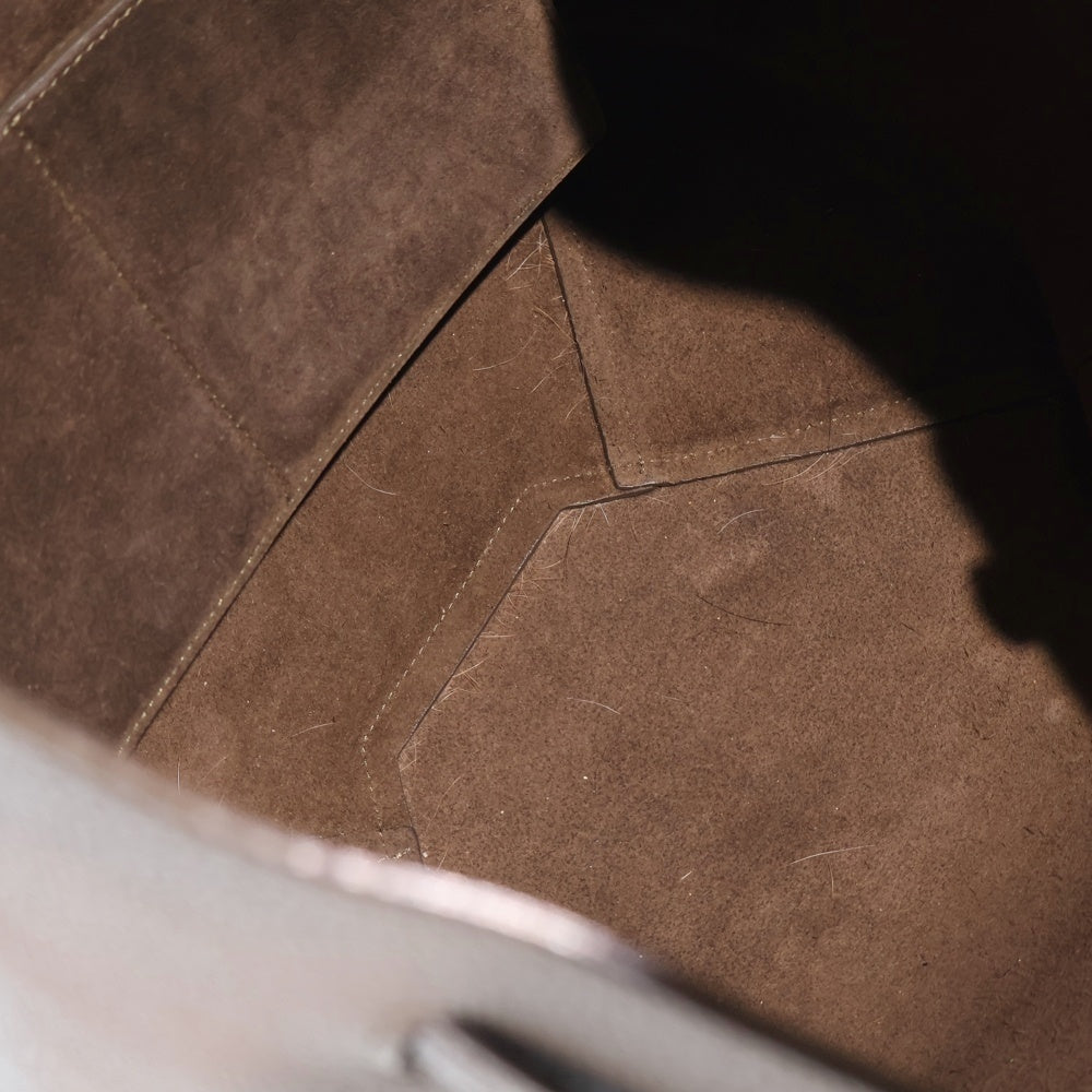 CELINE(セリーヌ) カバファントム ハンドバッグ トートバッグ グレージュ ブラウン レザー ゴールド金具 レディース