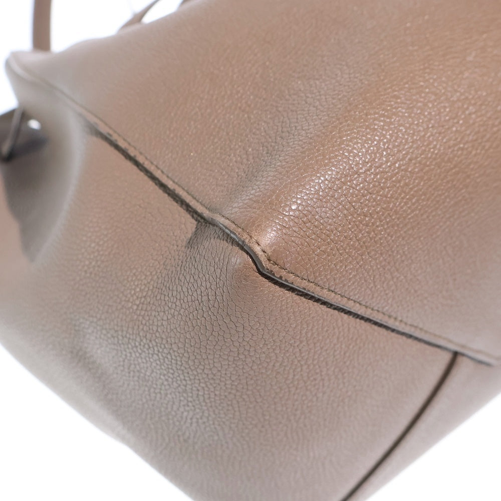 CELINE(セリーヌ) カバファントム ハンドバッグ トートバッグ グレージュ ブラウン レザー ゴールド金具 レディース