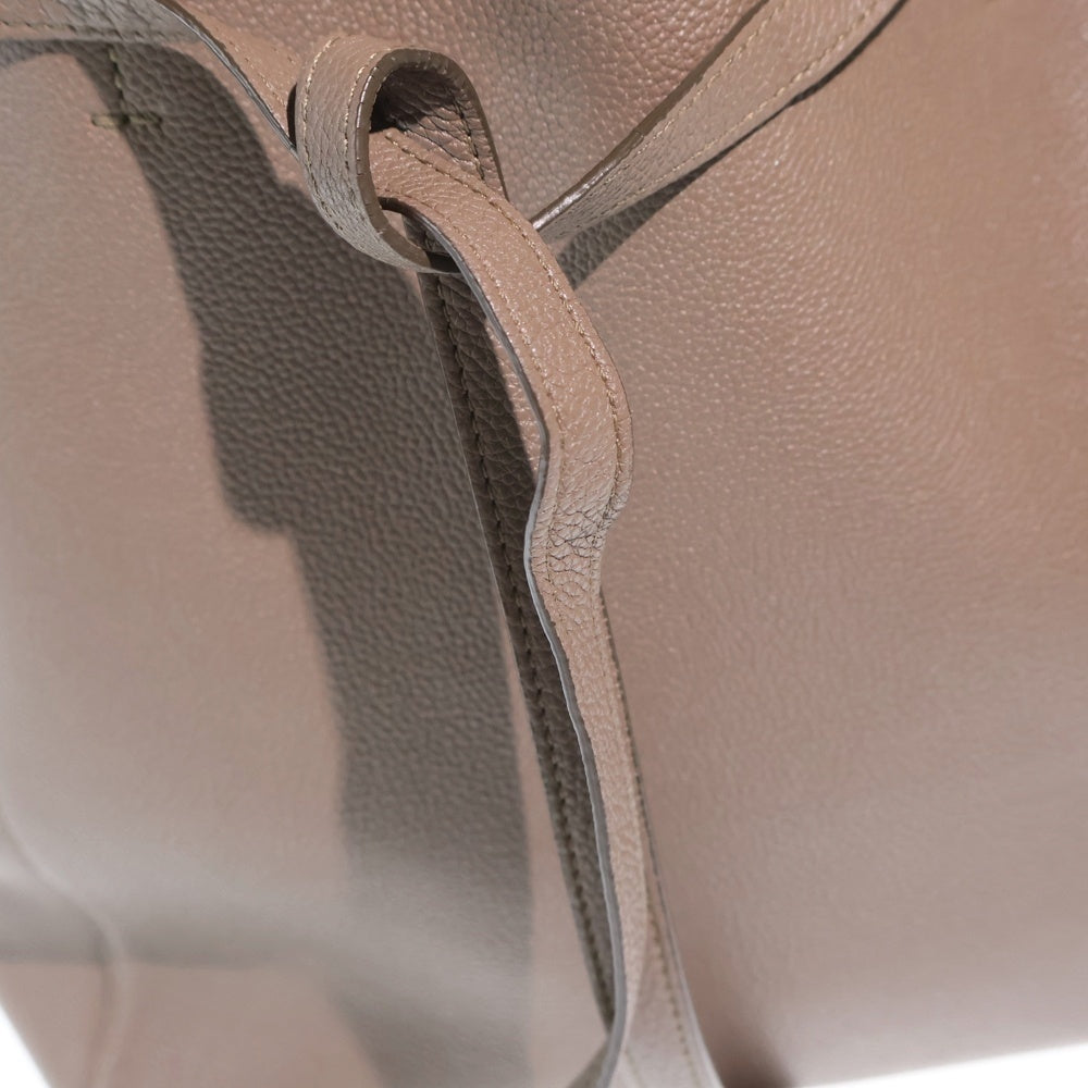 CELINE(セリーヌ) カバファントム ハンドバッグ トートバッグ グレージュ ブラウン レザー ゴールド金具 レディース