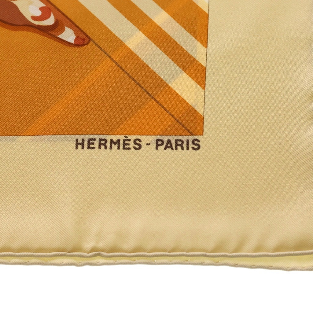 HERMES(エルメス) カレ90 REVERIE POMPEIENNE II シルクスカーフ