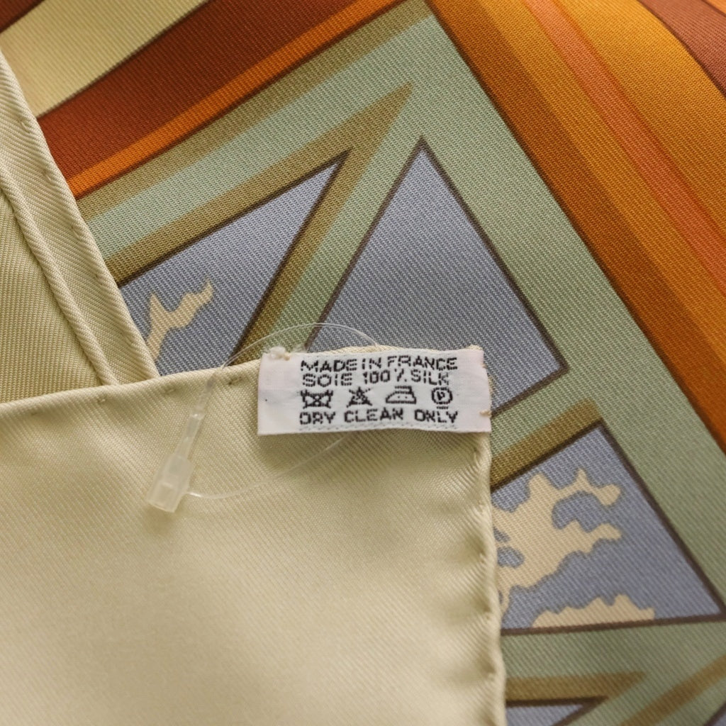 HERMES(エルメス) カレ90 REVERIE POMPEIENNE II シルクスカーフ
