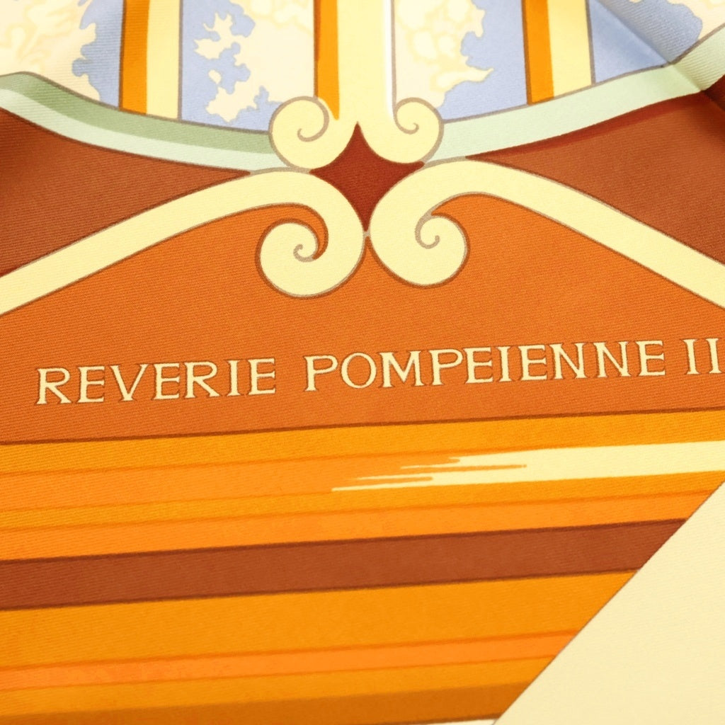 HERMES(エルメス) カレ90 REVERIE POMPEIENNE II シルクスカーフ