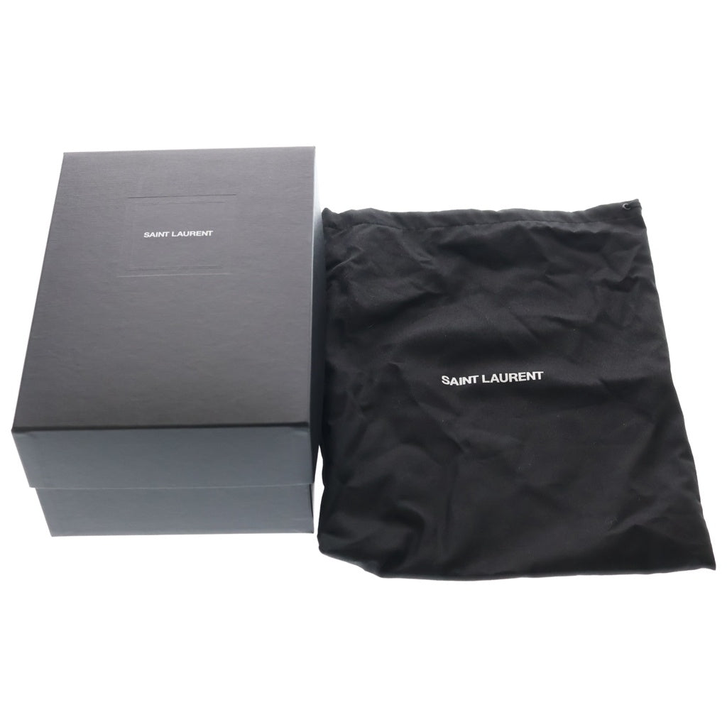 SAINT LAURENT PARIS(サンローランパリ) ルル トイ レザー チェーンショルダーバッグ ブラック 678401 ゴールド金具 レディース