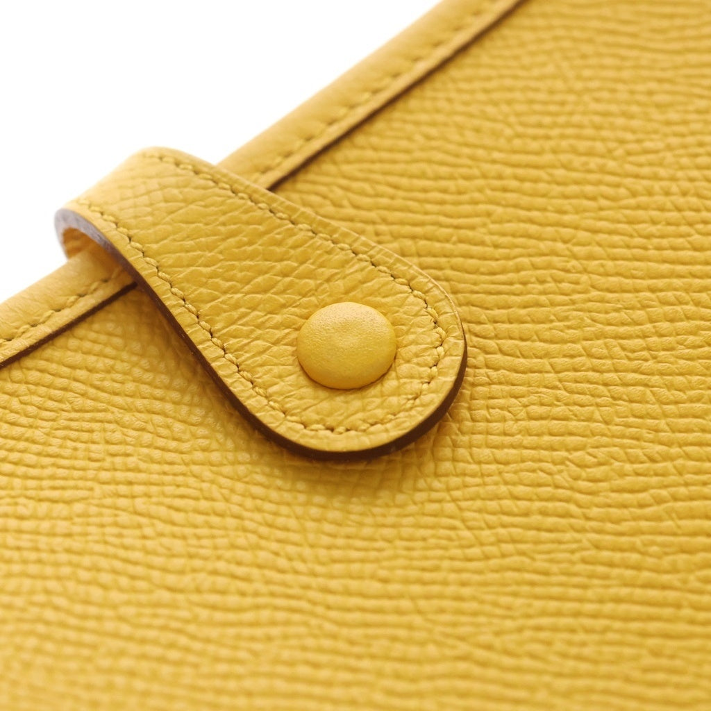HERMES(エルメス) エヴリン TPM □M刻印 イエロー系 エプソン ショルダーバッグ レディース