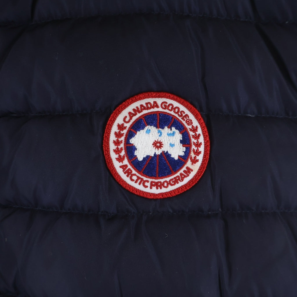 CANADA GOOSE(カナダグース) ハイブリッジ ニット切り替え ダウン ベスト ネイビー 6829M