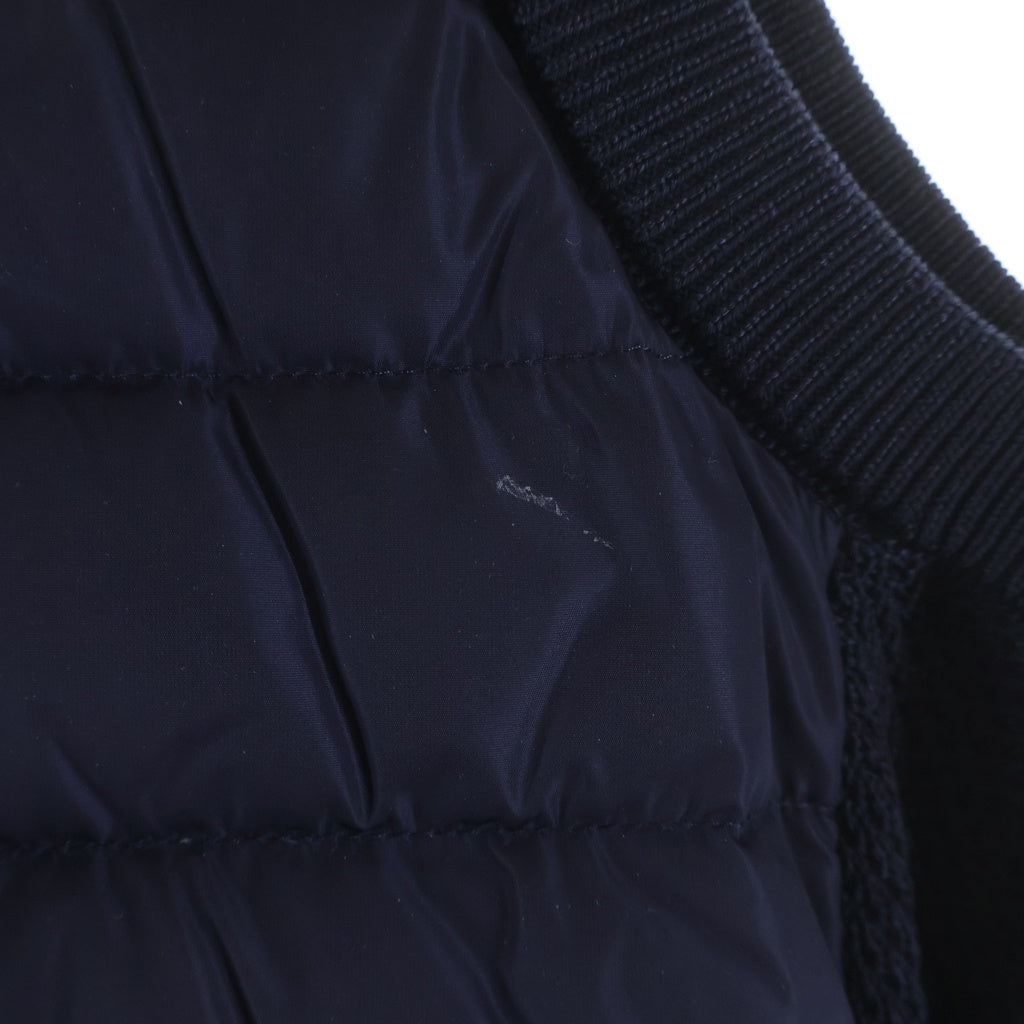 CANADA GOOSE(カナダグース) ハイブリッジ ニット切り替え ダウン ベスト ネイビー 6829M