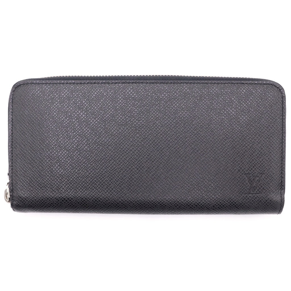 LOUIS VUITTON(ルイヴィトン) ジッピーウォレット ホリゾンタル タイガ レザー ロングウォレット 長財布 ブラック M31071