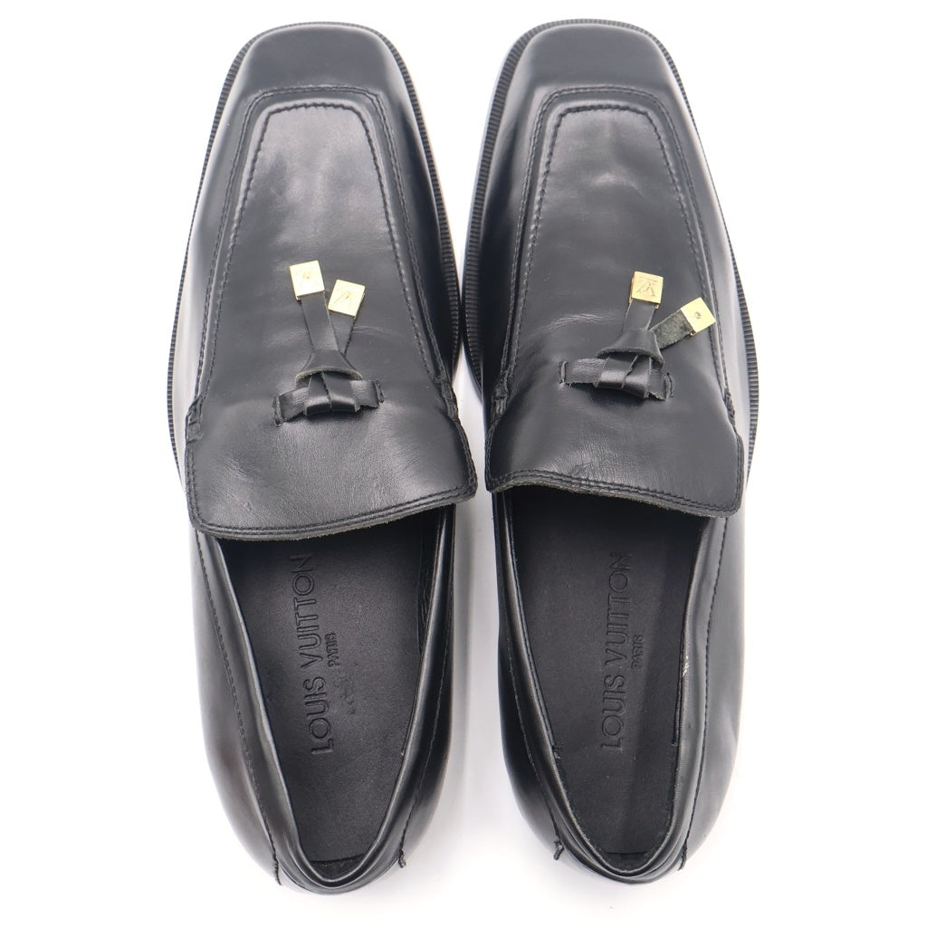 LOUIS VUITTON(ルイヴィトン) タッセルローファー ブラック レザー