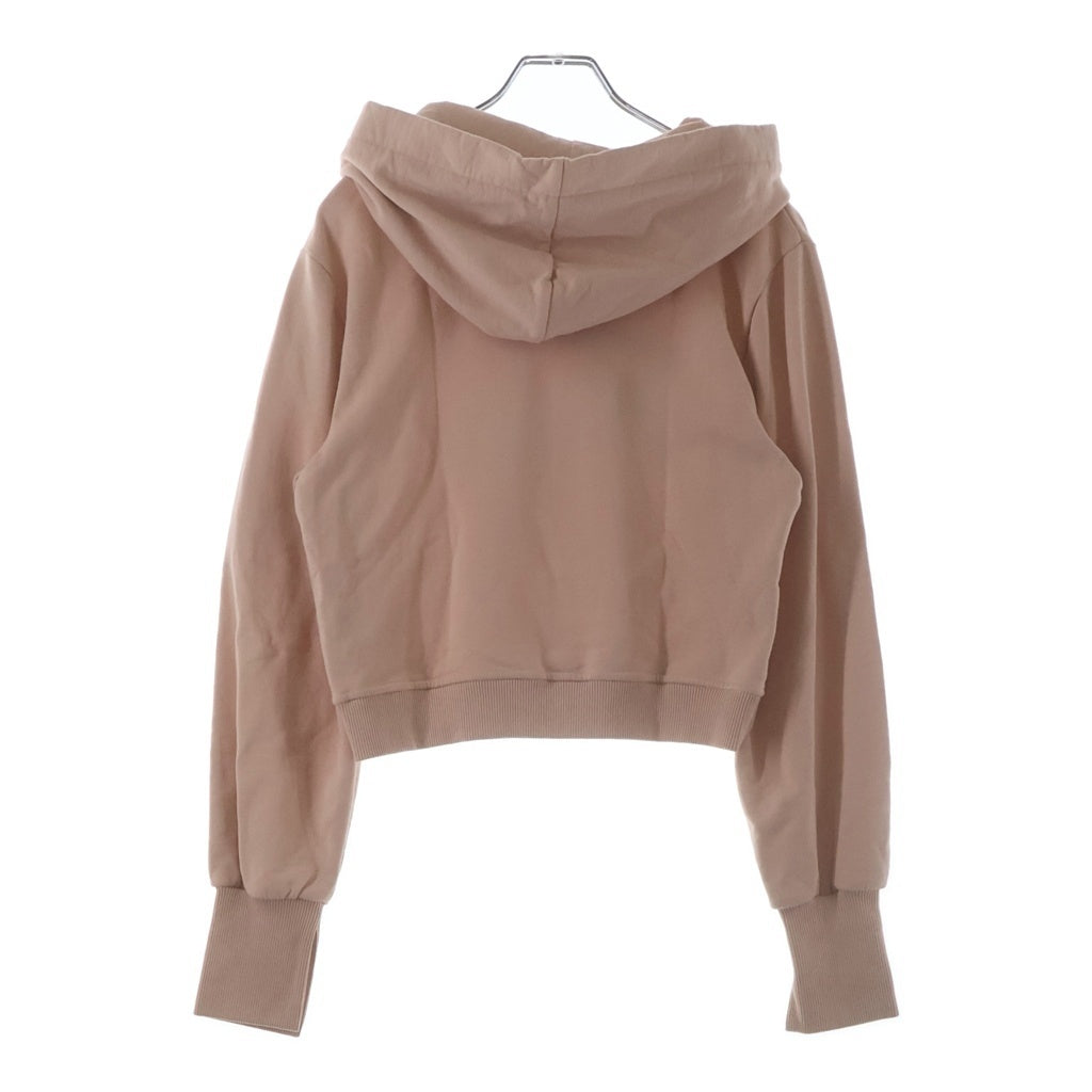 FENDI(フェンディ) ロゴ クロップドパーカー ピンク S レディース