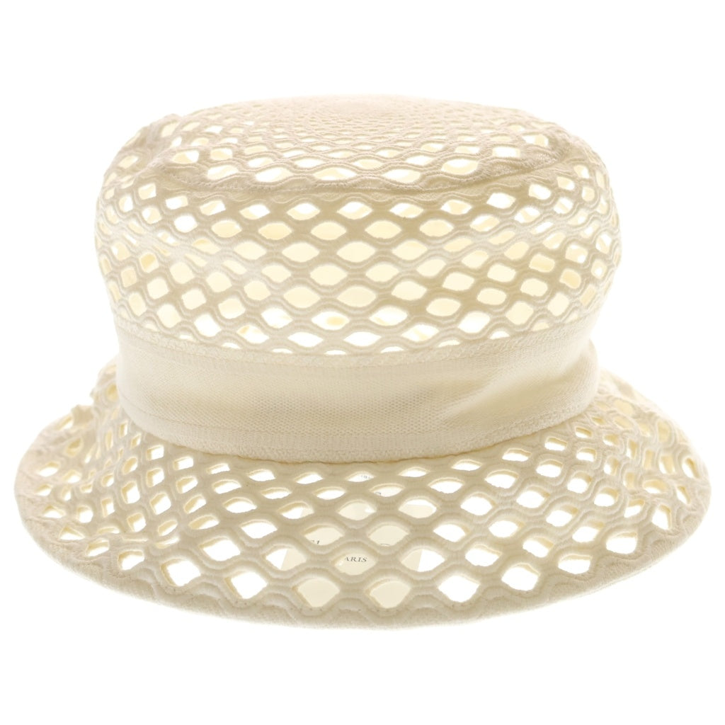 DIOR(ディオール) メッシュ ボブ バケット ハット 帽子 ホワイト 22DMH923A131 レディース