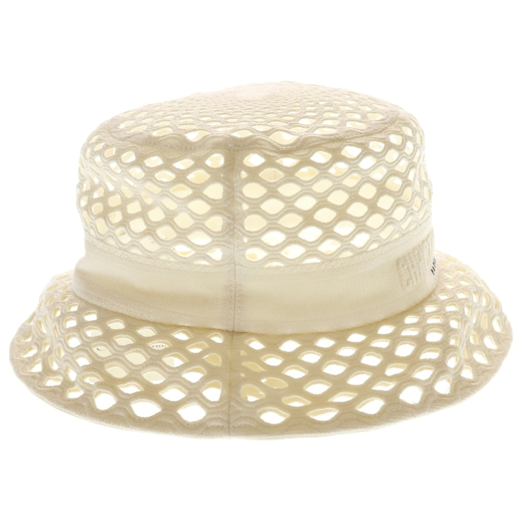 DIOR(ディオール) メッシュ ボブ バケット ハット 帽子 ホワイト 22DMH923A131 レディース