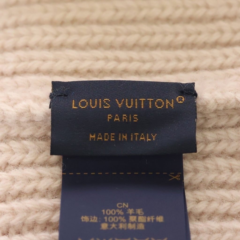 LOUIS VUITTON(ルイヴィトン) ボネ・LVヘッドライン ビーニー ニットキャップ ピンク M79452 レディース