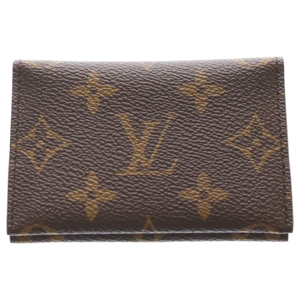 LOUIS VUITTON(ルイヴィトン) モノグラム ポルト カルトスリム PVC レザー カードケース 名刺入れ M26901 ブラウン レディース