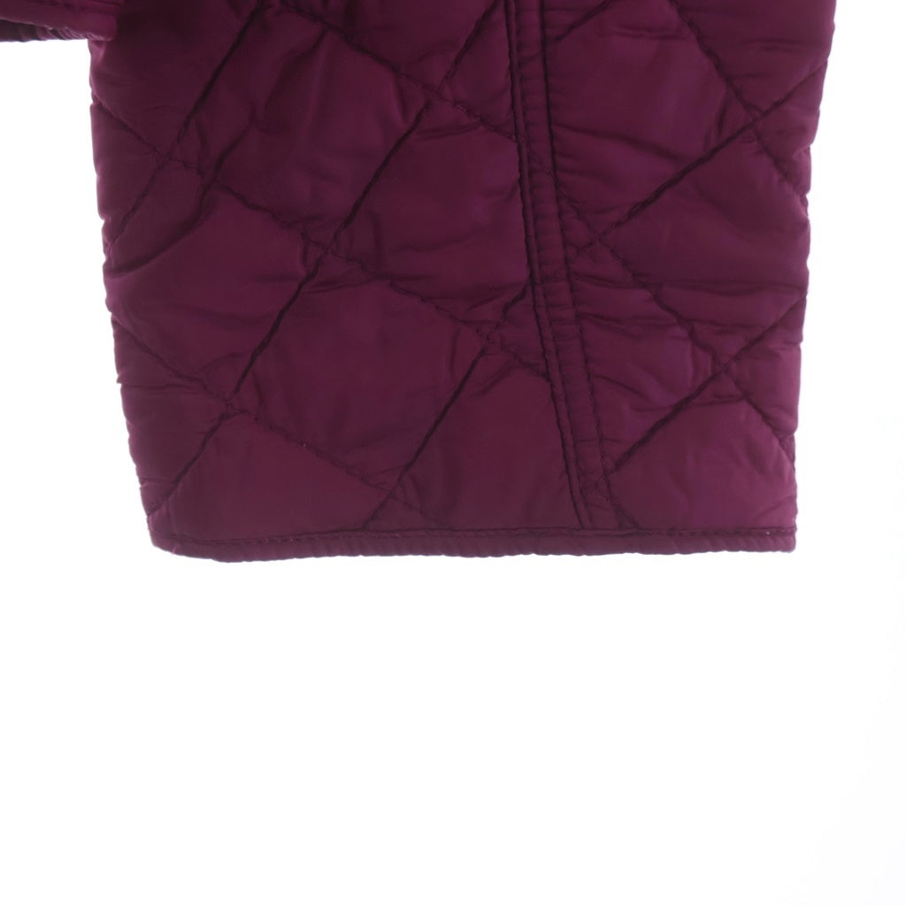 BURBERRY BRIT(バーバリー ブリット) 裏地ノバチェック 長袖 キルティングジャケット ライトダウン ピンク #S レディース