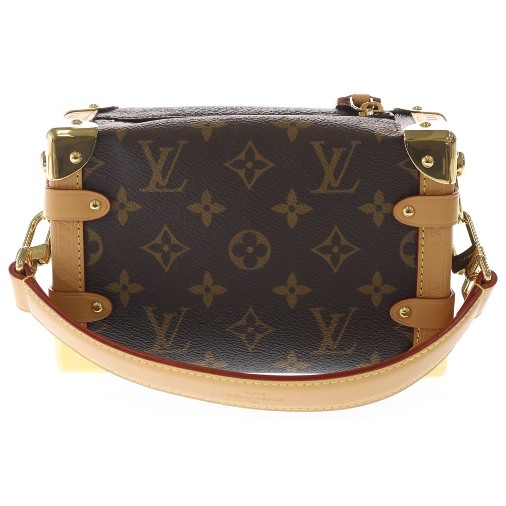LOUIS VUITTON(ルイヴィトン) サイドトランク PM モノグラム PVC レザー ショルダーバッグ ブラウン M46815 レディース