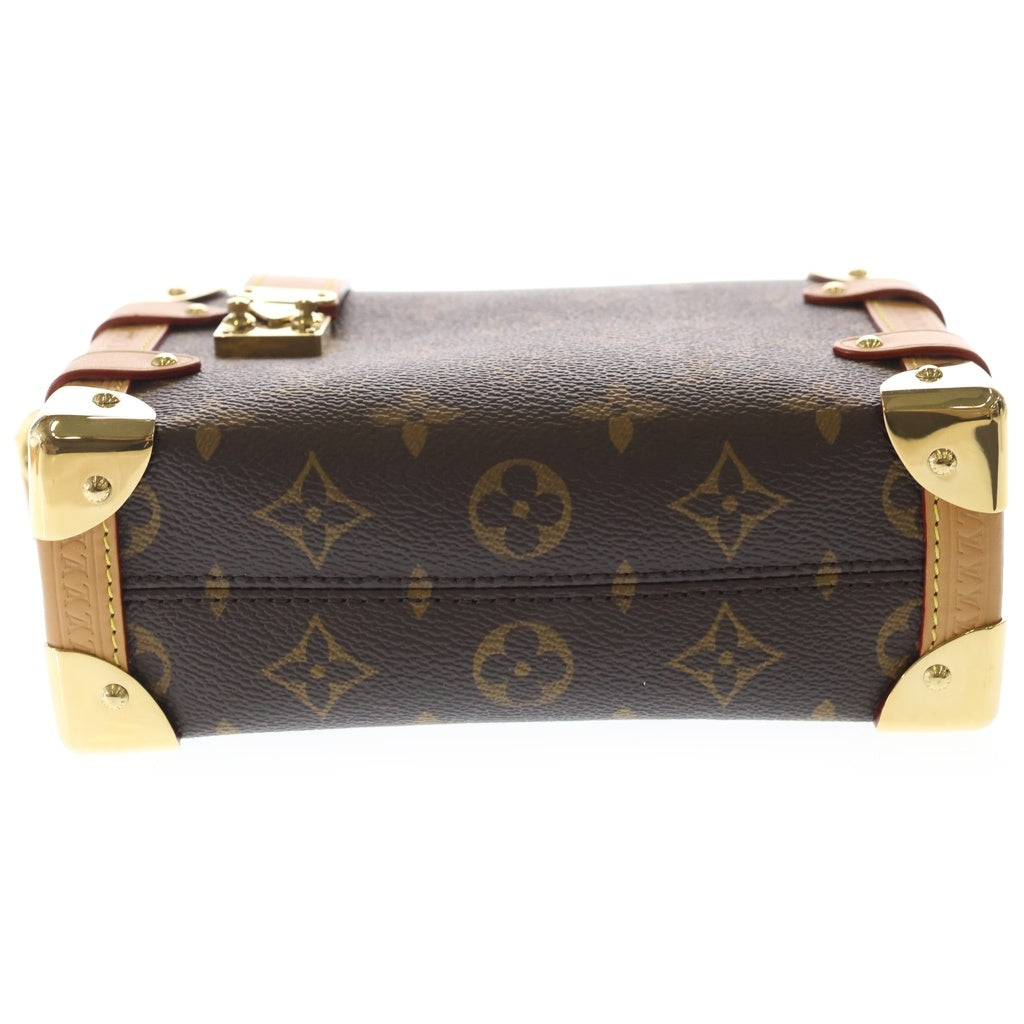 LOUIS VUITTON(ルイヴィトン) サイドトランク PM モノグラム PVC レザー ショルダーバッグ ブラウン M46815 レディース