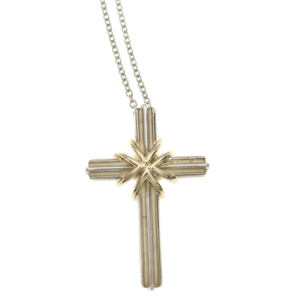 TIFFANY & Co.(ティファニー) シグネチャークロス ネックレス ペンダント チェーン シルバー 925×750 レディース