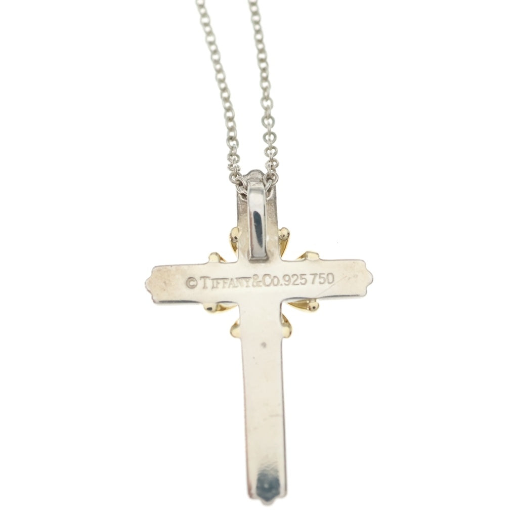 TIFFANY & Co.(ティファニー) シグネチャークロス ネックレス ペンダント チェーン シルバー 925×750 レディース