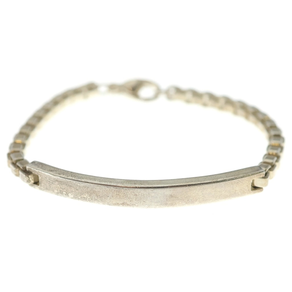 TIFFANY & Co.(ティファニー) ベネチアンIDブレスレット チェーン シルバー
