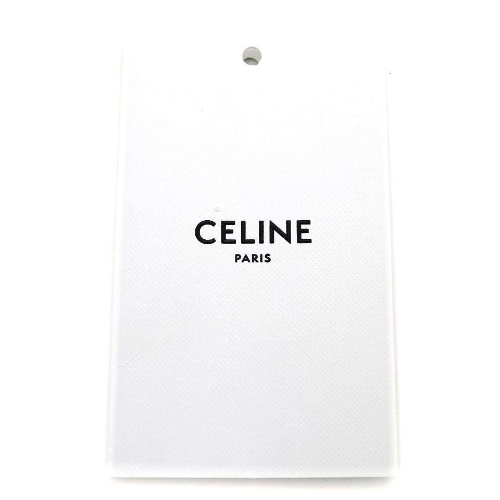 CELINE(セリーヌ) シームレスカシミヤ トリオンフ ビーニー ニット帽 キャップ ブラック #TU AA0G5384D