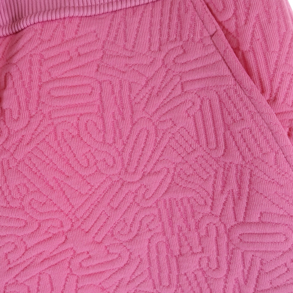 MOSCHINO(モスキーノ) ロゴ コットン ポリエステル ショート ハーフパンツ ショーツ ピンク KW7239203 レディース