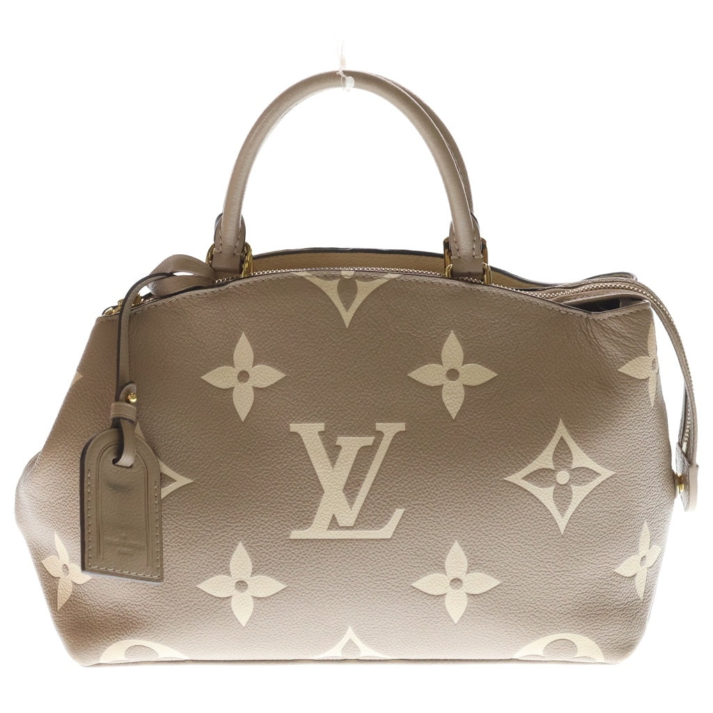 LOUIS VUITTON(ルイヴィトン) モノグラムアンプラント プティパレPM レザー 2WAY ハンド ショルダーバッグ ベージュ M58914 レディース