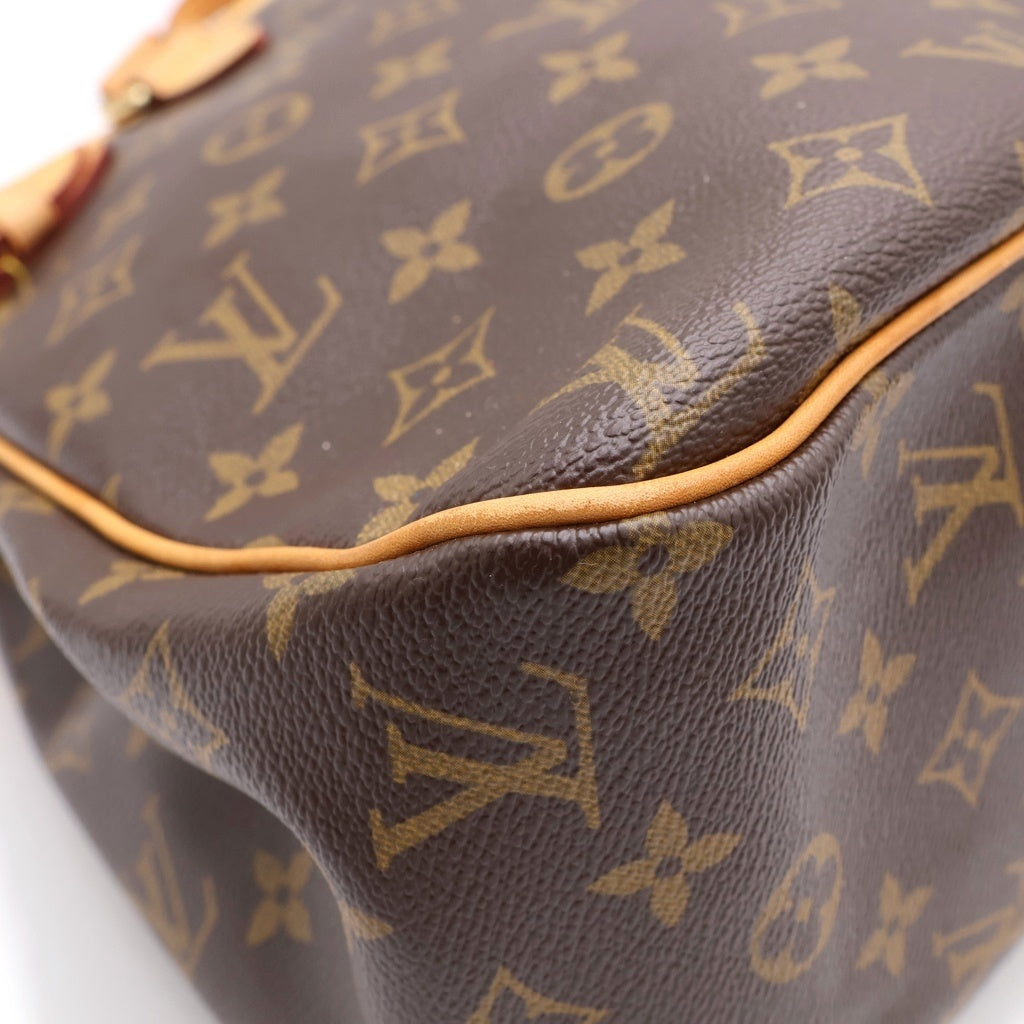 LOUIS VUITTON(ルイヴィトン) モノグラム バティニョール オリゾンタル ハンドバッグ トートバッグ ブラウン PVCレザー M51154 ゴールド金具 レディース