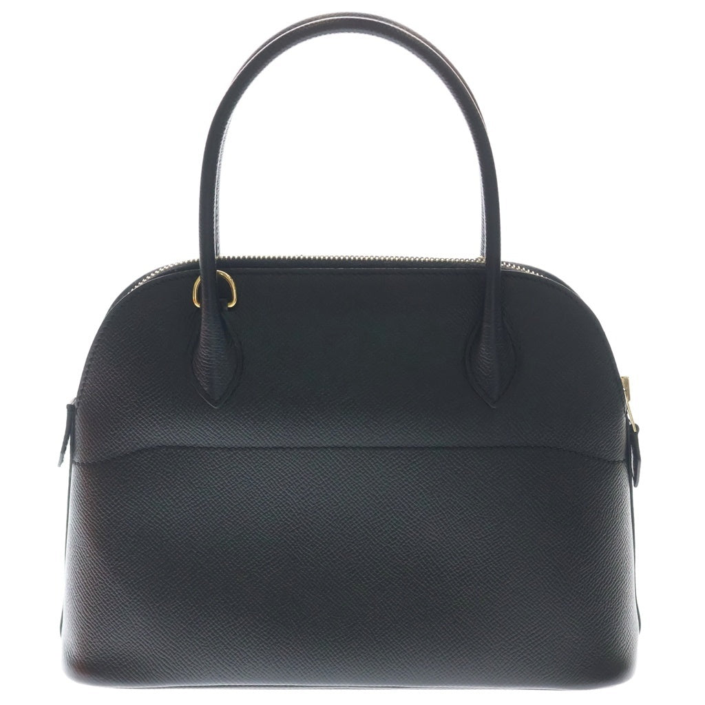 HERMES(エルメス) ボリード27 ハンドバック 2wayバック ゴールド金具 U刻印 エプソン ブラック レディース
