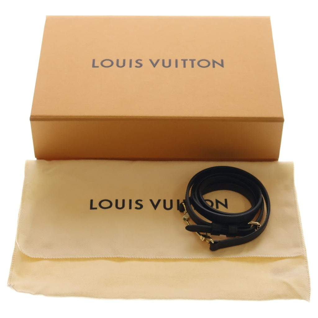 LOUIS VUITTON(ルイヴィトン) モノグラム スリムトランク 2WAYハンドバッグ ショルダーバッグ チェーンバッグ ブラウン レザー×PVC M13147 ゴールド金具 レディース
