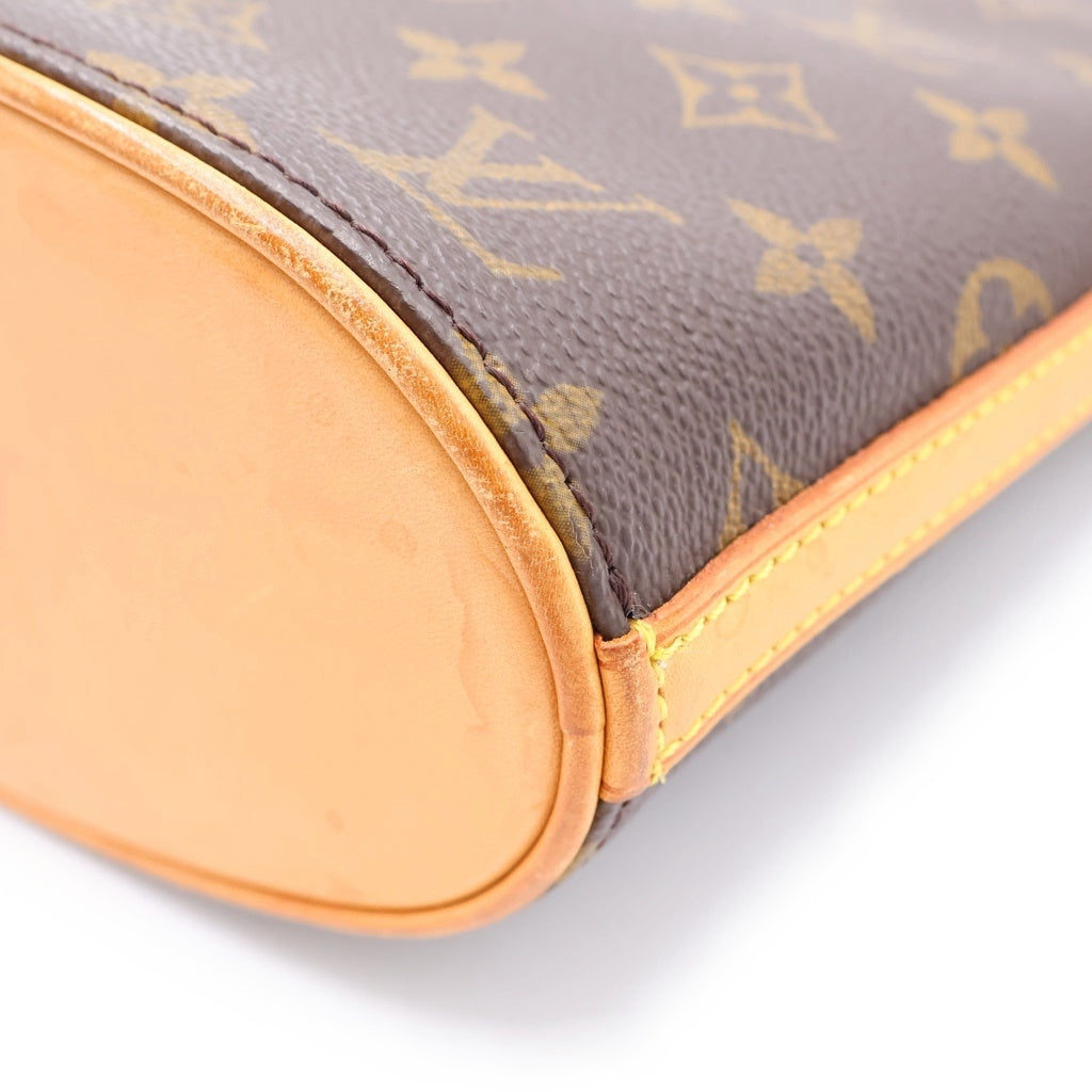 LOUIS VUITTON(ルイヴィトン) モノグラム ドルーオ PVC レザー ショルダーバッグ ブラウン M51290 レディース