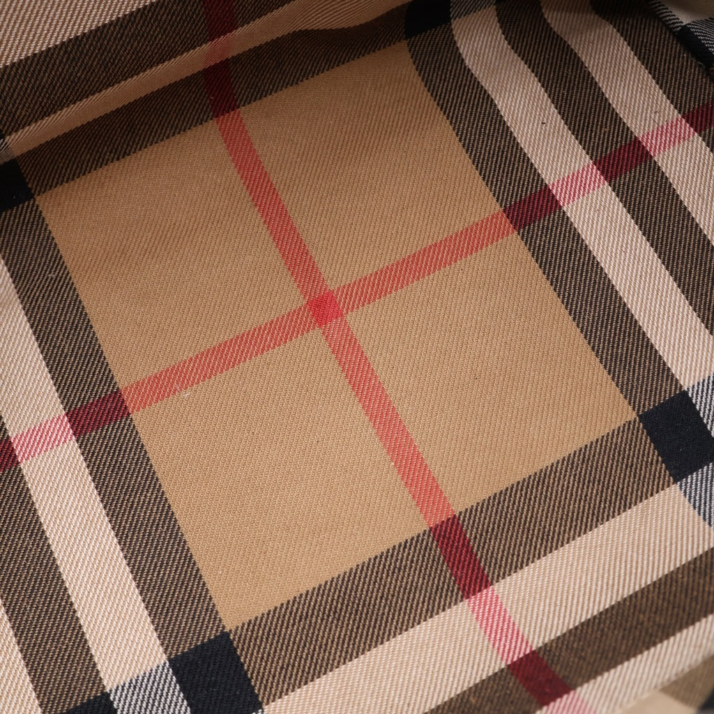 BURBERRY(バーバリー) バックル レザー ゴールド金具 2WAY トートバッグ ハンドバッグ ショルダーバッグ グリーン レディース