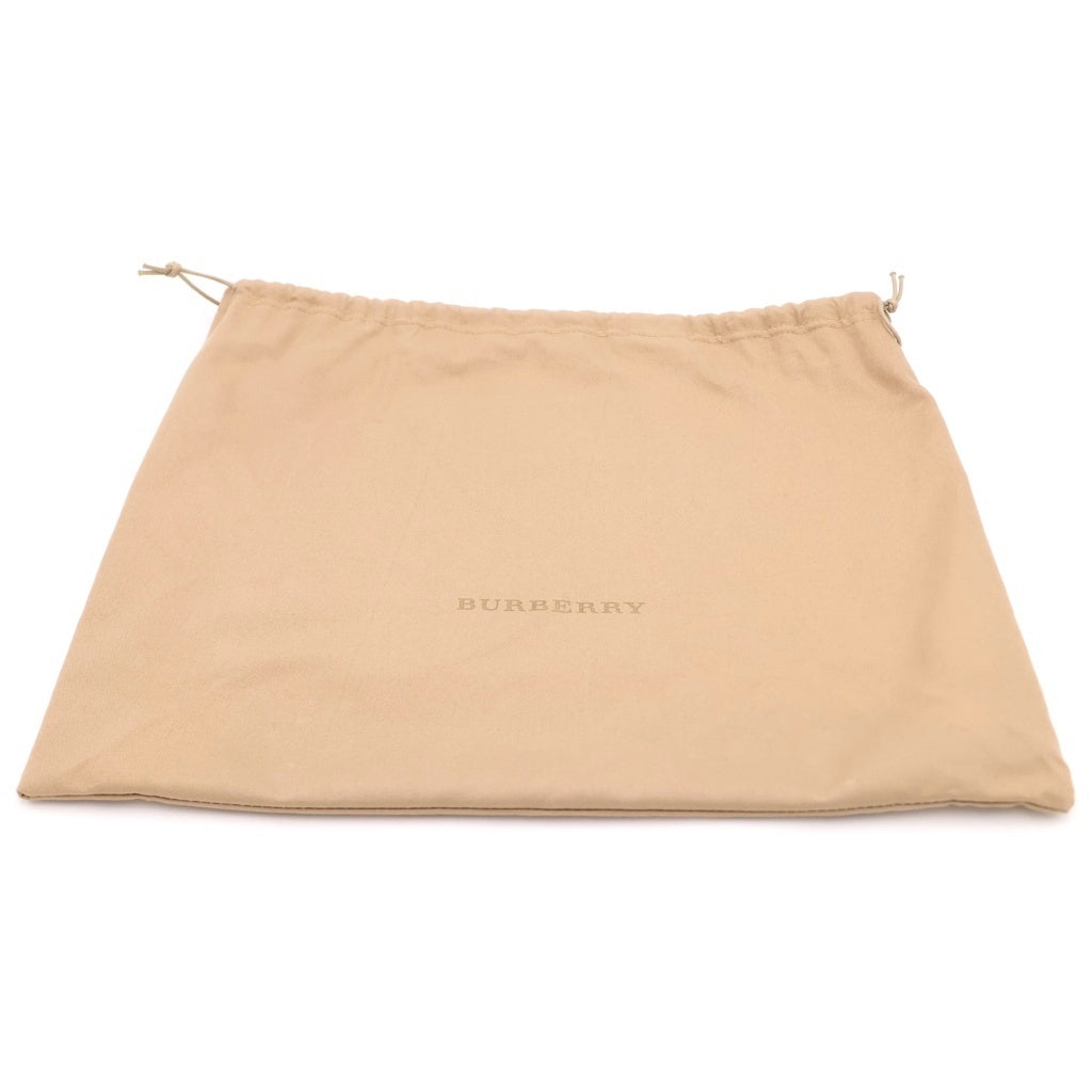BURBERRY(バーバリー) バックル レザー ゴールド金具 2WAY トートバッグ ハンドバッグ ショルダーバッグ グリーン レディース