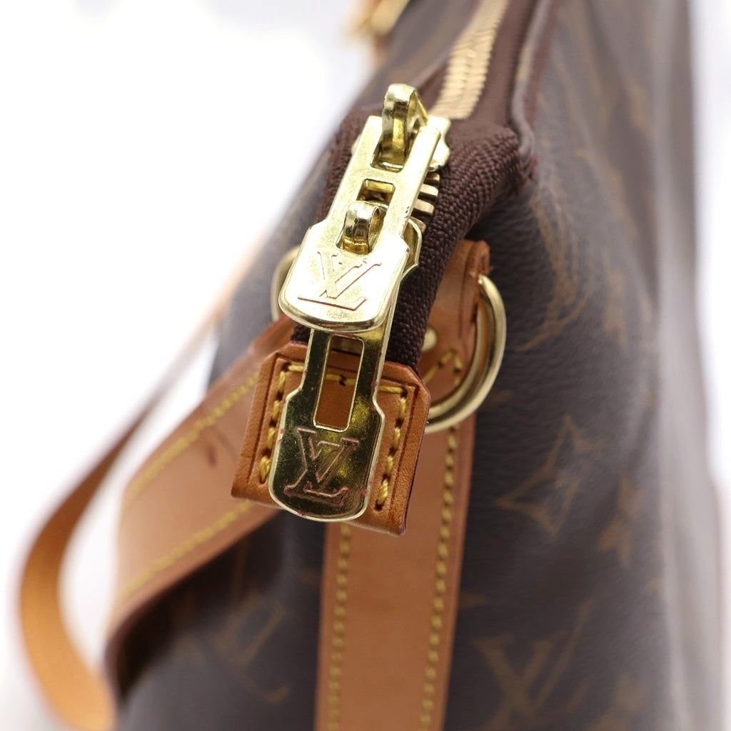LOUIS VUITTON(ルイヴィトン) モノグラム バニティスター アムファースリー PVC レザー ハンドバッグ トートバッグ ショルダーバッグ ブラウン M47275 レディース