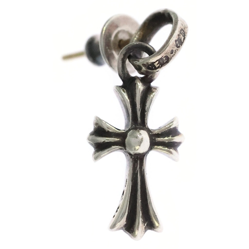 CHROME HEARTS(クロムハーツ) BBY F PPRCHN ベイビーファットクロス ドロップピアス シルバー BCA090