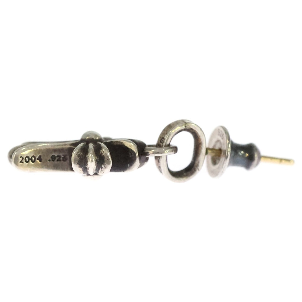 CHROME HEARTS(クロムハーツ) BBY F PPRCHN ベイビーファットクロス ドロップピアス シルバー BCA090
