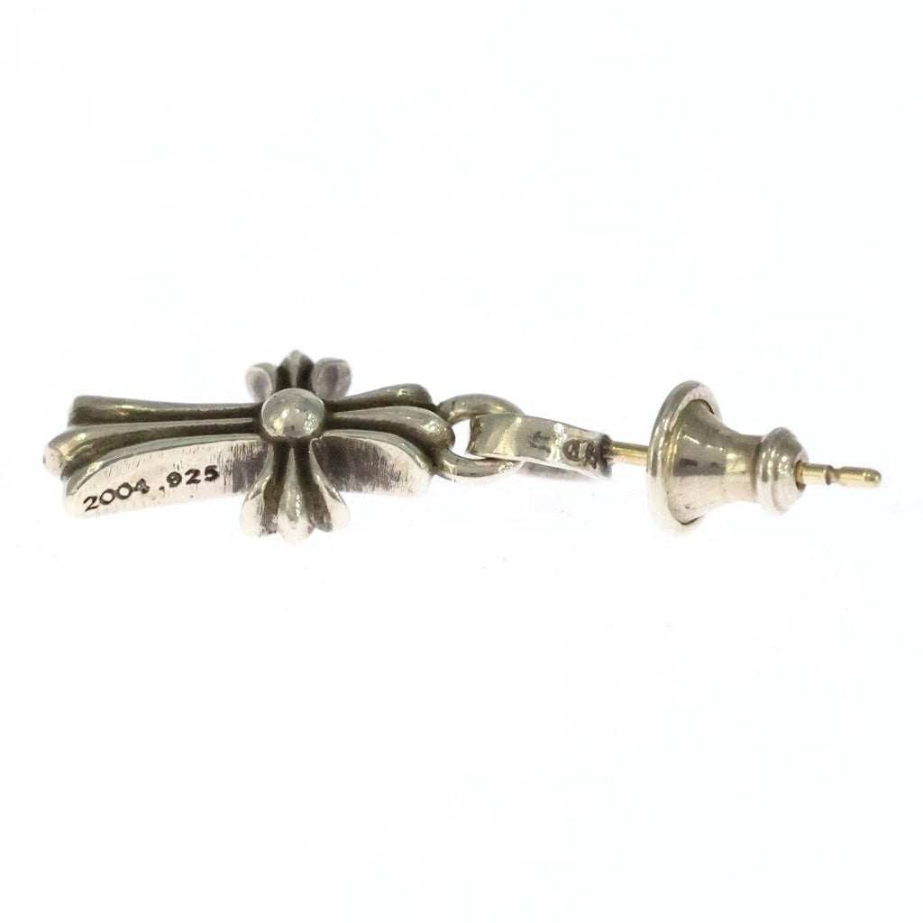 CHROME HEARTS(クロムハーツ) BBY F PPRCHN ベイビーファットクロス ドロップピアス シルバー BCA090